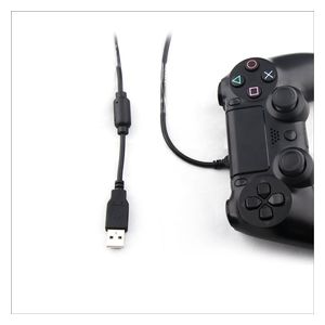 PS4 Xbox PC Controller USB Charging & Sync Cable - 2M - Black