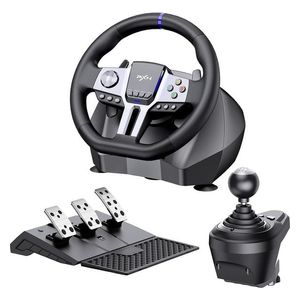 PXN V9 GEN2 - Racing Wheel with Pedals - RGB - Black