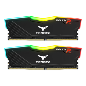  TeamGroup T Force Delta RGB DDR4 RAM Kit - 64GB (2×32GB) - 3600MHz - White 