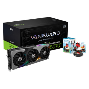  بطاقة رسومات إم إس آي RTX 5070 Ti فانغارد - أداء فائق - 16 جيجابايت 