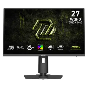  شاشة ام اس ئاي MAG 274QRF X32 - حجم 27 انج - 320 هيرتز - 0.5 مللي ثانية زمن الاستجابة - QHD - أسود داكن 
