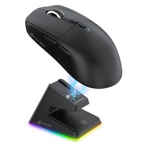  Attack Shark X6 - Wireless Gaming Mouse - RGB - 26000 DPI - Black 