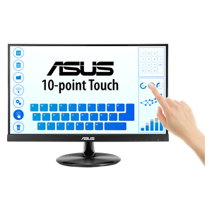  شاشة اسوس 22 انج - VT229H  - لمس -  بدون إطار - خالية من الوميض 