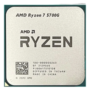  AMD Ryzen 7 5700G - Processor - 8 Cores - 16 Threads - Integrated Graphics 