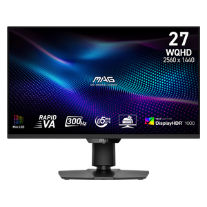 MSI 27-Inch MAG 345CQR - Flat monitor - 300Hz - 0.5 ms (MPRT) - UWQHD