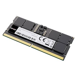  ذاكرة رام للابتوب ليكسار - 8 جيجابايت DDR5 - بتردد 5600 ميجاهرتز - أسود 