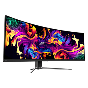  شاشة حاسبة ام اس اي 49-انج فئة MAG 491CQP - سرعة الاستجابة 0.03 ملي ثانية - شاشة منحنية - 144هيرتز - DQHD 