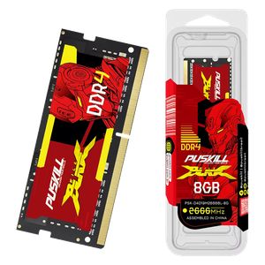  PUSKILL Laptop Memory - 8GB DDR4 - 2666MHz - Black 
