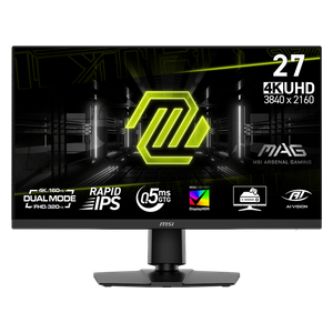 MSI 27-Inch MAG 272URDF E16 - Flat Monitor - 160Hz - 0.5 ms - FHD