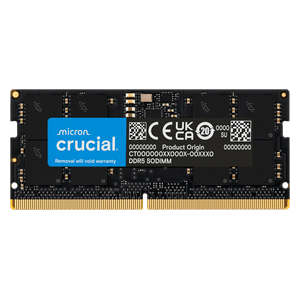  ذاكرة لابتوب كروشيال DDR4 - سعة 16 جيجابايت، سرعة 3200 ميجاهرتز، CL22، نوع SODIMM 260-Pin، متوافقة مع الجيل 13 من معالجات Intel Core وAMD Ryzen 7000، الطراز CT16G4SFRA32A 