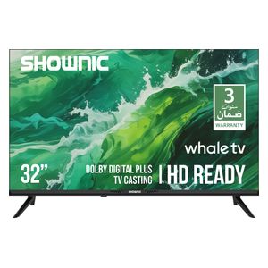  شاشة شونك TS-32ARHWD- 32 إنج - نظام ويل  - دقة HD - Dolby Digital Plus - 60 هرتز - أسود 