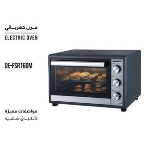  فرن كهربائي شونك - 1800 واط - سعة 60 لتر - OE-FSR160M - أسود 
