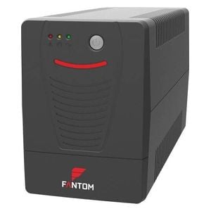 Fantom - UPS - 1500 VA - provide stable backup power to protect computers, networks, and surveillance - Black