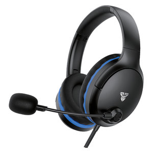  Fantech MH89 Headphone Over Ear - Wired with Noise-Canceling Microphone - Black 