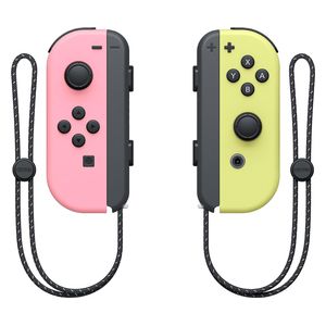 Nintendo Joy-Con Controllers - Wired and Wireless - Pink and Yellow