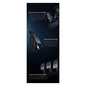 PXN V99 Racing Wheel - Dual Motor 3.2Nm - Hall Magnetic Pedals - Gear Shifter - Compatible with PC, Xbox, and PS4 - Black 