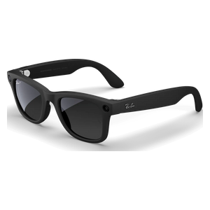 Meta - Ray-Ban Smart Glasses - AI-Powered Audio & Camera - 12MP Ultra-Wide - Open-Ear Speakers - Black