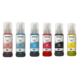  حبر ايبسون ملون - 057 - لطابعة ايبسون 8050 