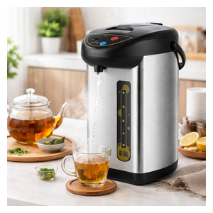 Golden House Electric Water Boiler - 6.8 L - 750 W - Stainless Steel