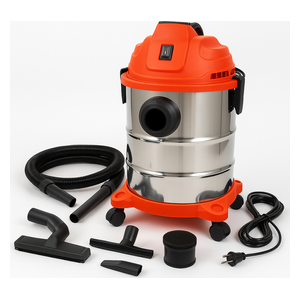 SILVER CLAAS Wet & Dry Vacuum Cleaner - 3200W - 30L - Orange