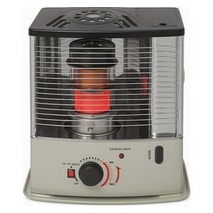  مدفأة البيت الذهبي نفطية - ALPACO Portable - ابيض 