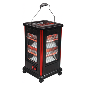 Golden House Qt200 - Quartz Heater - Black