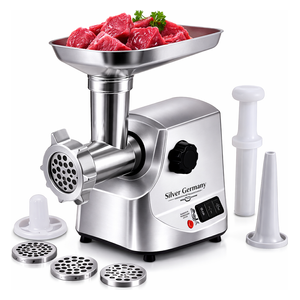 Silver Germany SG-0059 - Tornado Meat Grinder - Silver 