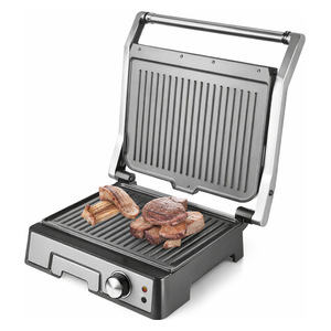 Silver Crest Electric Contact Grill - Silver