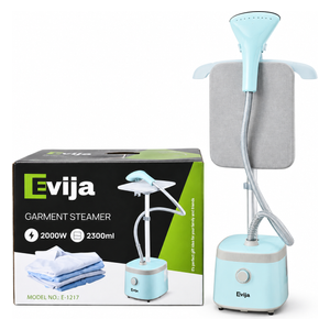  Evija E-1217 - Garment Steamer - 2000W - 2300 ml - Sky High 