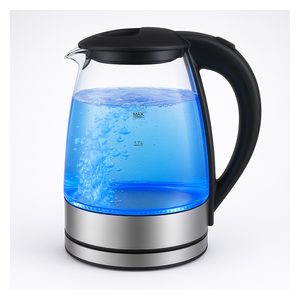  Silver Germany Kettle - 2000W - 1.7L - Transparent 