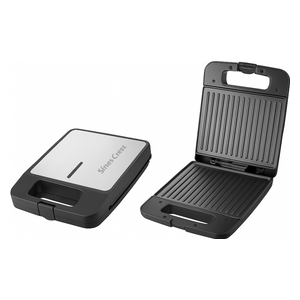  Super Crest Sandwich Maker - Silver 