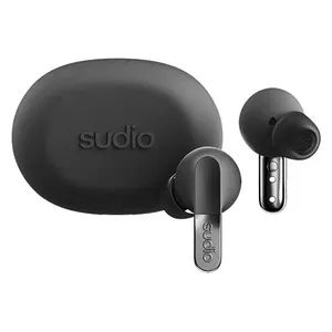  Sudio N3 PRO In-Ear Bluetooth Headphones - Active Noise Cancellation ANC - IPX4 Water Resistance - Black 