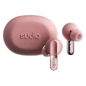  Sudio N3 PRO In-Ear Bluetooth Headphones - Active Noise Cancellation ANC - IPX4 Water Resistance - Pink 