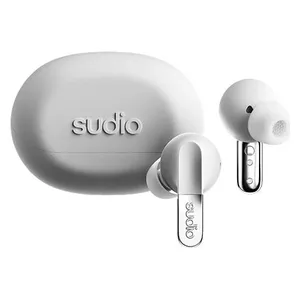  Sudio N3 PRO In-Ear Bluetooth Headphones - Active Noise Cancellation ANC - IPX4 Water Resistance - White 