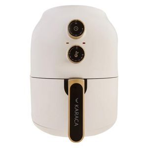  قلاية هوائية كاراكا - 3.5 لتر - 1350 واط - ابيض 