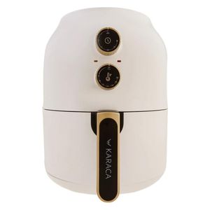  قلاية هوائية كاراكا - 3.5 لتر - 1350 واط - ابيض 