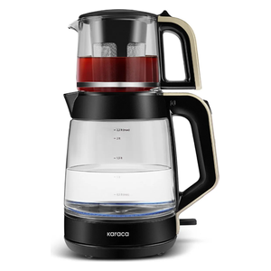  صانعة شاي كاراكا - 3.1 لتر - كريمي 