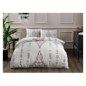  تاج طقم لحاف مزدوج 100×200 سم - 3 قطع - ابيض 