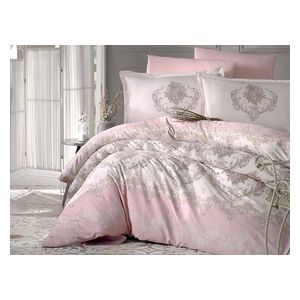  Comforter Set, Single, 180×240cm - 4 Piece - Pink 