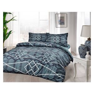  رافدان تاج طقم لحاف مزدوج 260×240 سم - 4 قطع - اخضر 