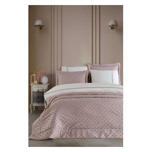  Elart Comforter Set, Double , 260x250cm - 7 Piece - Pink 
