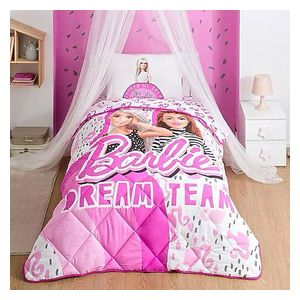  Taj Baby Comforter Set , 215x155cm - 3 Piece - Pink 