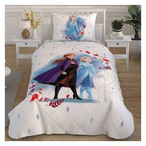  Taj Baby Comforter Set , 215x155cm - 3 Piece - White 