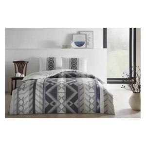  تاج طقم لحاف مزدوج 100×200 سم - 3 قطع - ابيض 