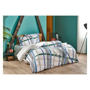  Taj Comforter Set, Double , 200×100cm - 3 Piece - Green 