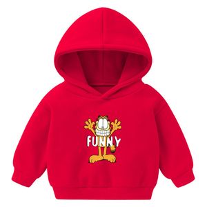  Children's Spring Hoodie Sweater - Red 