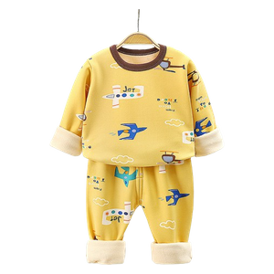 Boy's Padded Winter Tracksuit - 2-3Y