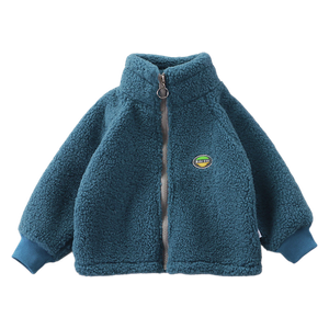  جاكيت شتائي للأطفال - تركوازي 