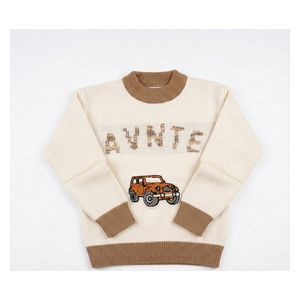  Boys Jeep Print T-Shirt, 3-4Y - Cream 