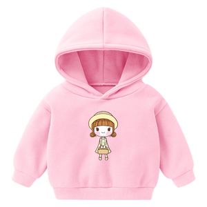  هودي سويتر ربيعي للأطفال - وردي 